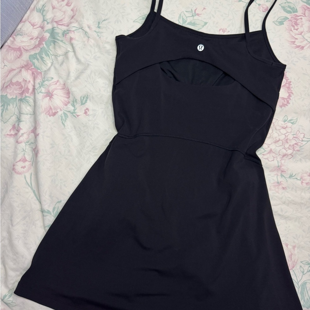 Lululemon Athletica Black Mini Dress